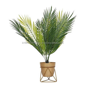 Offre Spéciale semble belle jardinière en métal doré de luxe pour un usage domestique d'hôtel de restaurant à bas prix - Product Image 3