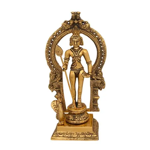 Lord Kartikeya Kumaraswamy Idol Lord Murugan Karthikeya Subramanya Murunga Murti Lord Murugan Staande