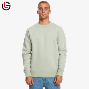 Nueva llegada 100% sudaderas de algodón servicio OEM alta calidad superior cuello redondo hombres sudaderas con capucha de color personalizado básico sudaderas - Product Image 3