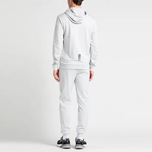 Custom Logo Two Pieces Set Tracksuit Sport Sweatshirt Jogger <b>Hoodie</b> Set 2 Pieces <b>Running</b> <b>Men</b> Jogging Suit Plain Tracksuit - Product Image 3