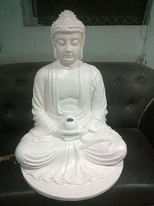 Estatua de Buda de resina antigua alta 2025, estatua de Buda durmiente de jardín Zen pacífico para el hogar, jardín interior y exterior - Product Image 4