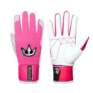 Guantes de bateo de béisbol de cuero personalizados Pro Grip, ligero y duradero para hombres, mujeres, tallas para jóvenes - Product Image 1