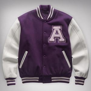 Chaqueta Universitaria de Moda Urbana para Hombre, Estilo Deportivo y Casual de Béisbol - Product Image 1