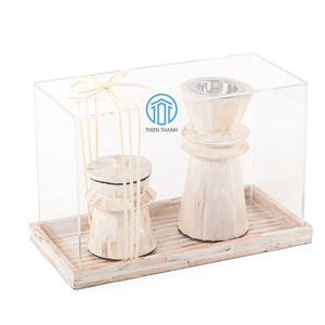 Elegant Mother of Pearl Incense Burner Set Handmade Bukhoor Mubkhar <b>Gift</b> <b>Box</b> For <b>Ramadan</b> Eid Arabic Home Decor - Product Image 1