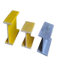 Poutre en I robuste en PRFV, poutre structurelle en fibre de verre extrudée, résistante à la corrosion, pour structure de stockage de produits chimiques
