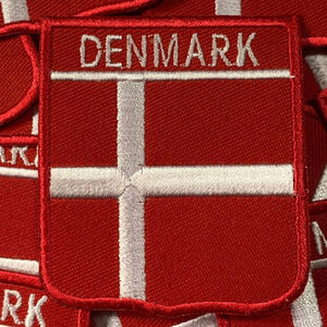 แผ่นป้ายปักตราสัญลักษณ์ชื่อโลโก้ตราสั่งทำ - Product Image 3