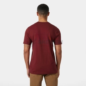 Camiseta de algodón de primera calidad, personalizada con logotipo, ropa urbana en blanco, servicio OEM, alta calidad, suave y cómoda - Product Image 2
