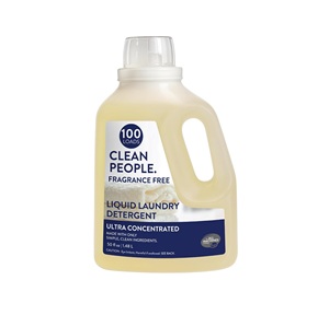 น้ำยาซักผ้า Clean People Eco-Friendly สูตรน้ำ ปราศจากน้ำหอม ขนาด 50 ออนซ์ ซักได้ 100 ครั้ง - Product Image 1
