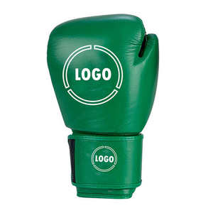 Gants de boxe professionnels en cuir de vachette de haute qualité gants d'entraînement faits à la main avec style de motif personnalisé pour les arts martiaux - Product Image 4