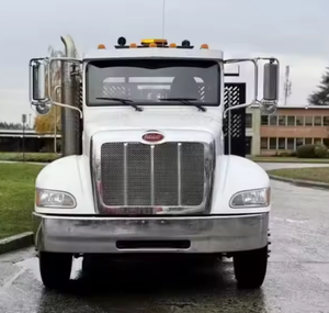 Precio al por mayor 2020 Camión Usado Peterbilt 330 de Plataforma Plana de 16 Pies con Gancho Deslizante LHD/RHD Bajo Kilometraje Envío Mundial - Product Image 3