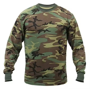 Sudadera de Camuflaje de Alta Calidad Más Vendida en Línea, Sudadera de Manga Larga Hecha de Algodón y Poliéster - Product Image 3