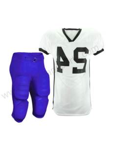 Uniforme de football américain de nouvelle conception de quantité minimale de commande bas pour des ensembles de sports de plein air d'adultes style unique de taille plus - Product Image 5