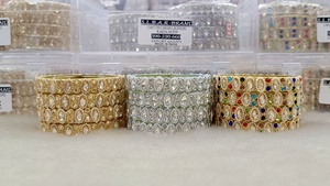 Exquisite Rajwadi Bangles for <b>Women</b> Metal with Stylish <b>Pearl</b> Main Perfect for Bridal Wear Daily Use Festivals and Celebrations - Product Image 2