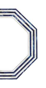 Elegant Resin Inlay Wall <b>Mirror</b> Premium Designer Decor for Living Rooms And Offices - Product Image 3