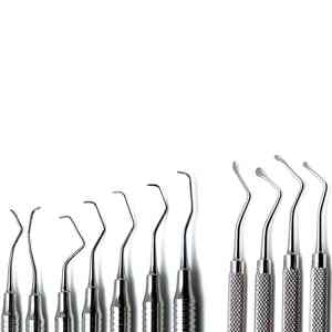 Escaladores dentales manuales de alta calidad 2025, sonda de mano, Hoz, instrumentos quirúrgicos dentales - Product Image 5