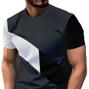 T-shirt Homme Tendance 2026 – 100% Coton, Style Streetwear Sublimation, Confort Quotidien pour l'Été - Product Image 1