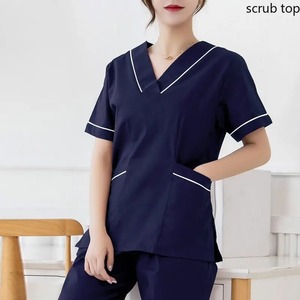 Uniformes Médicos de Moda 2025 para Mujeres, Trajes de Enfermera, Accesorios de Uniforme Médico, Algodón Personalizado - Product Image 3
