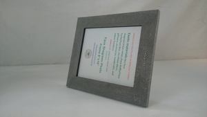 ขายร้อน 8"X10" Faux Shagreen กรอบรูปสไตล์อัลบั้มภาพอุปกรณ์เสริมกรอบเรซิ่น - Product Image 5