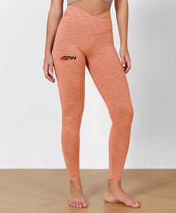 กางเกงเลกกิ้งเอวสูงสำหรับออกกำลังกาย ลายพิมพ์แบบซับลิเมชั่น ชุดออกกำลังกายสำหรับผู้หญิง สไตล์ลำลองจากฟิตเนสถึงสตรีท - Product Image 1