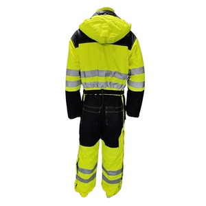 ชุดคลุมทำงานแบบสะท้อนแสงเพื่อความปลอดภัยที่มองเห็นได้ชัดเจน - Product Image 2