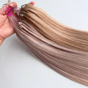 100% tóc con người thiên nhiên phần mở rộng tóc, bím tóc phần mở rộng tóc cho người da trắng, H6 Tính năng phần mở rộng tóc người (màu tối) - Product Image 6