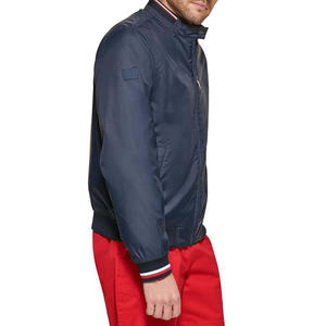 Top Tendances Haute Qualité OEM Logo Personnalisé Conception Fermeture Éclair Vêtements pour Hommes Coton Letterman College Baseball Veste Pour Hommes Prix Bas - Product Image 3