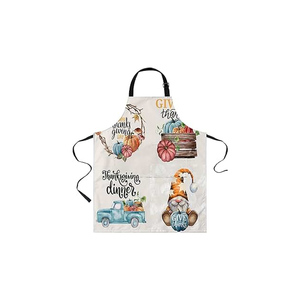 100% Pure Cotton Latest Design Customized Colour Cooking <b>Kitchen</b> <b>Apron</b> For Sale Indian Manufacturer - Product Image 1