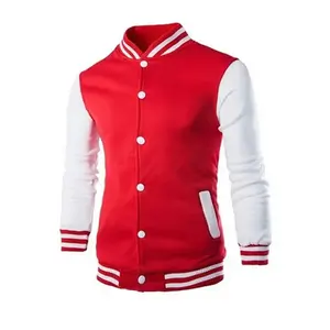 Veste Letterman Varsity de Baseball Personnalisée pour Moto Veste Classique de Course en Cuir avec Écusson en Cuir pour Hommes Marque Personnalisée - Product Image 3