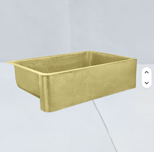 Lavabo de forma personalizada hecho en cobre de alta calidad para decoración de pasillo del hogar equipo de cocina personalizado - Product Image 3