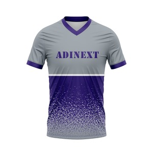 Uniformes personnalisés purs imprimés noirs chemises de sublimation respirantes unies col en v maille échantillon de majordome pour hommes maillot de basket-ball laker - Product Image 3