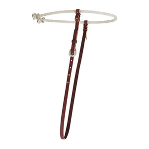 Cuerda Premium y banda nasal de cuero Latigo para caballos, calzones, tachuela de entrenamiento occidental, ajuste ajustable, cuerda suave, cuero resistente - Product Image 3