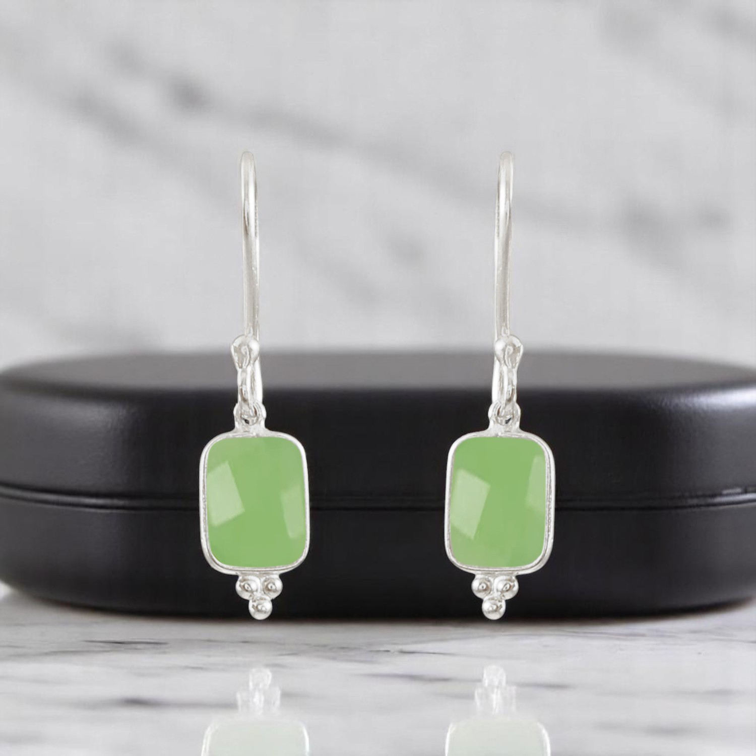 แคลเซโดนีสีเขียว