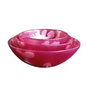 Cuencos de resina de diseño Mesa de cena elegante Artículo decorativo Buena calidad - Product Image 5