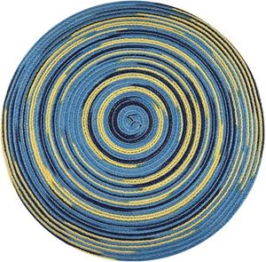 ที่รองจานลูกปัดทรงกลมทำด้วยมือสำหรับโต๊ะอาหารของตกแต่งคริสต์มาสงานเลี้ยงสังสรรค์ในครอบครัว - Product Image 1