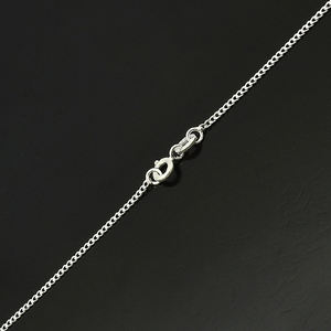 Venta caliente buena calidad 925 plata esterlina negro Zirconia cúbica piedra mínima forma de lágrima collar hecho a mano Boho joyería - Product Image 4