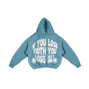 Chándal con estampado de soplo para hombre, conjunto de dos piezas con diseño de estampado en relieve 3D, chándal con estampado de soplo para hombre - Product Image 2