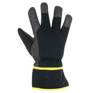 Gants de sécurité de travail pour mécanicien automobile XL pour l'assurage et la descente en rappel Meilleurs gants d'escalade de fissures Rappel Gants de mécanicien noirs - Product Image 5