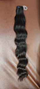 26 "Wefted Natural Wavy & Color Raw Hair Bundles Extensions de cheveux humains - Product Image 2