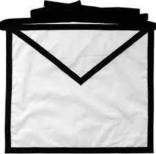 ผ้ากันเปื้อนงานศพผ้าฝ้ายสีขาวลายมาซอนิก แพ็ค 6-12-24-36-48 ชิ้น - Product Image 2