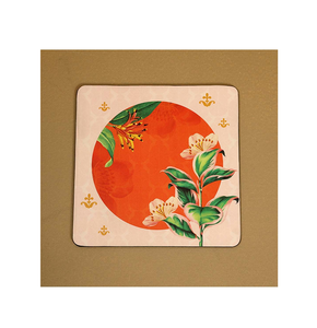 MDF y remaches impresos para 4 formas redondas y piezas de diseño producto de Venta caliente manteles y almohadillas para mesa - Product Image 6