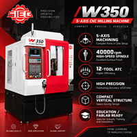 Machine de fraisage CNC compacte 5 axes SIEG W350 ISO20 0-24000 tr/min 12 outils ATC Haute Précision Équipement pour Laboratoire d'Enseignement et Fablab