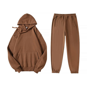 Chándal de jogging para hombre de gran tamaño personalizado de alta calidad 2025, chándal largo para hombre y mujer, pantalones para correr, conjunto de Sudadera con capucha, chándal para hombre - Product Image 5
