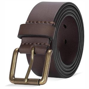 Nuevo cinturón de cuero genuino para hombres, cinturones de cuero para el trabajo informal de negocios - Product Image 1