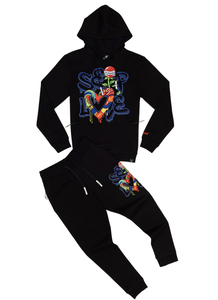 New Trend Men Custom Design Tracksuits Best Manufacturer High Quality Heavyweight Factory Made Sweatpants with <b>Hoodies</b> - Product Image 4