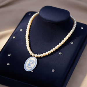 <span class=keywords><strong>Collane</strong></span> di gioielli di alta qualità alla moda Custom Zeta Phi Beta collana di perle con ciondolo collana di perle gioielli da donna da ragazza - Product Image 1