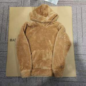 Sudadera con capucha de lana de invierno más vendida Patrón de impresión Suministro OEM Bolsillo de sudadera de tela pesada - Product Image 6