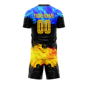 Vente en gros de kits uniformes personnalisés OEM par sublimation, maillots de football, maillots réversibles, pantalons, uniformes de sport de plein air KATBROS INDUSTRY - Product Image 6