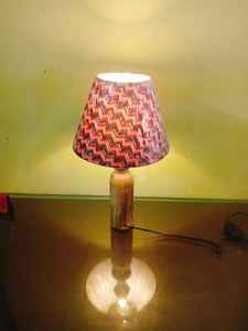 Abat-jour décoratif en relief de fleurs plafonniers personnalisés et couvertures de lustre impression de motifs abat-jour en tissu de lin TC - Product Image 5