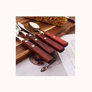 Plano Rectangular nuevo diseño mango venta al por mayor de acero inoxidable oro pulido espejo mantequilla rebanador boda cuchillo queso rebanador - Product Image 3