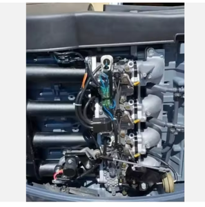 Moteur 4 temps de qualité supérieure, 75 CV, neuf, pour remplacement/réparation, origine américaine - Product Image 4